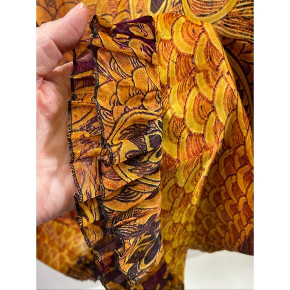 Roberto Cavalli Silk Tunic Dress/Top Size 44 (US L) - Picture 6 of 8